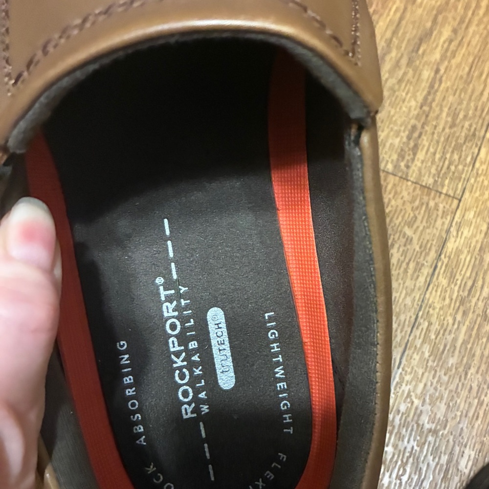 Rockport Men's Brown Slip-On Loafers Size 12 XW - Picture 5 of 16